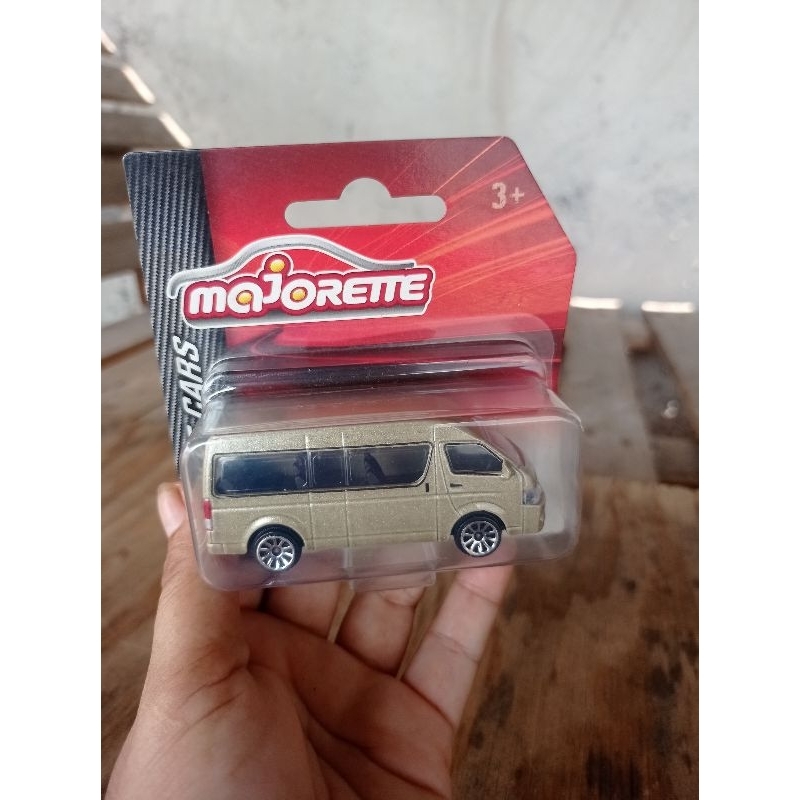 Majorette Toyota Hiace coklat