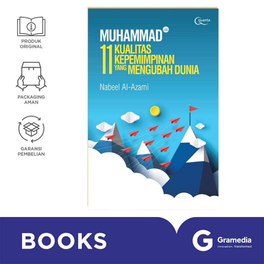 Gramedia Yogya - Muhammad (Saw.): 11 Kualitas Kepemimpinan yang Mengubah Dunia