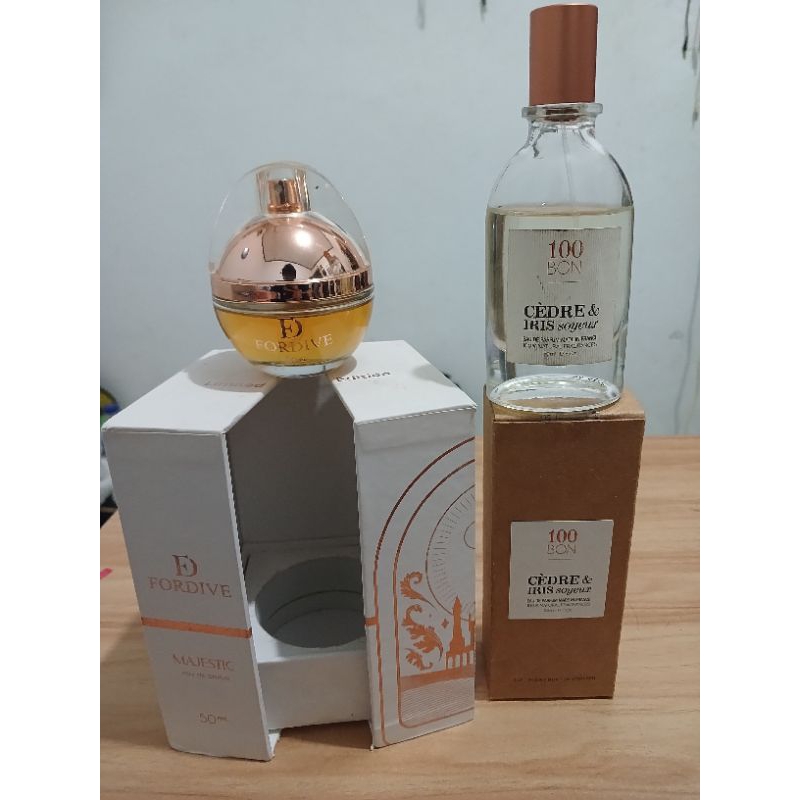 Fordive Majestic & 100BON Cedre & Iris soyeux