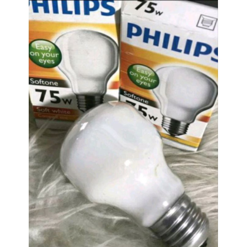 Lampu Philips Original  | Softone - Penghangat Ayam 75 Watt | Kuning