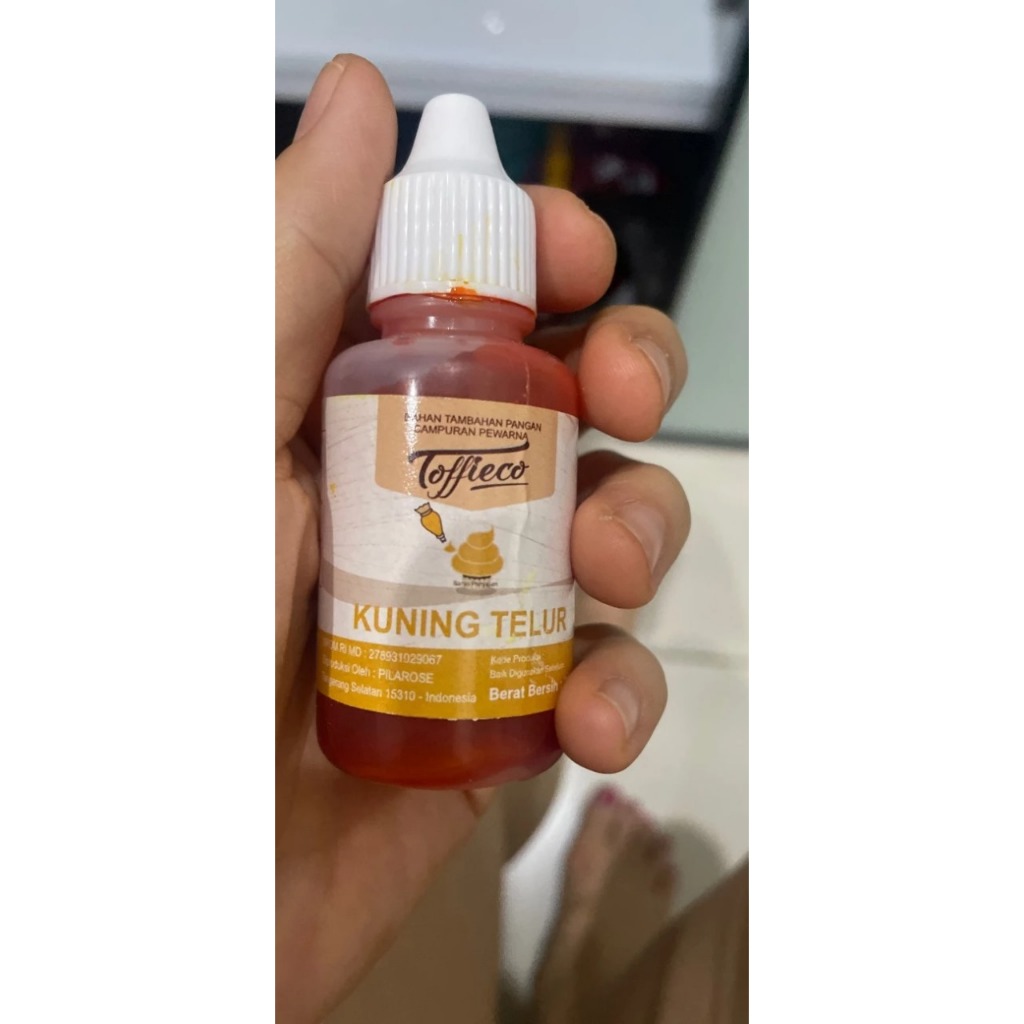 

@=@=@=@=] Pewarna Toffieco Kuning Telur Egg Yellow 30ml