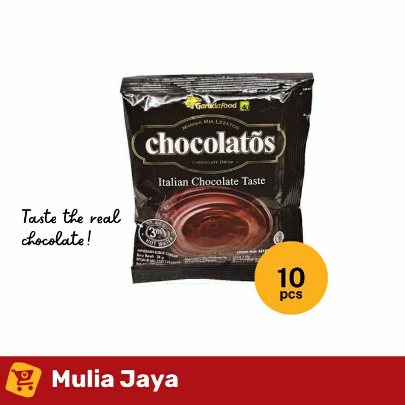 

Chocolatos Drink Renceng 20 gr (1 renteng isi 10 pcs)