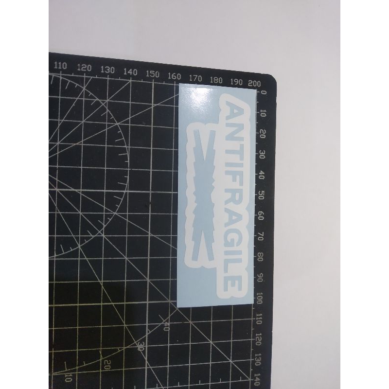 

stiker cutting fragile