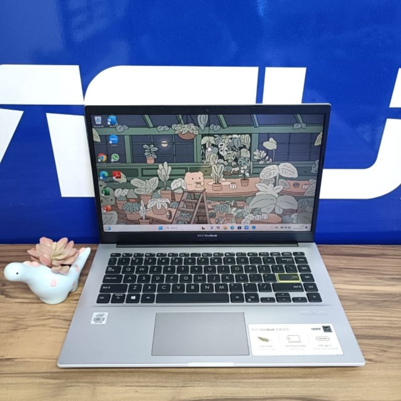 LAPTOP ASUS VIVOBOOK S14 INTEL CORE I3-1005G1 INTEL UHD RAM 4GB DDR4 SSD 128GB 14INCH FHD WHT / LAPT