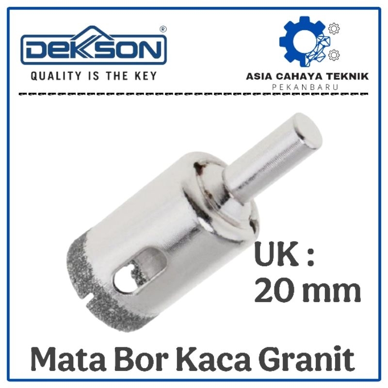 DEKSON Mata Bor Glass Kaca Keramik Granit 20mm Dekkson 20 mm