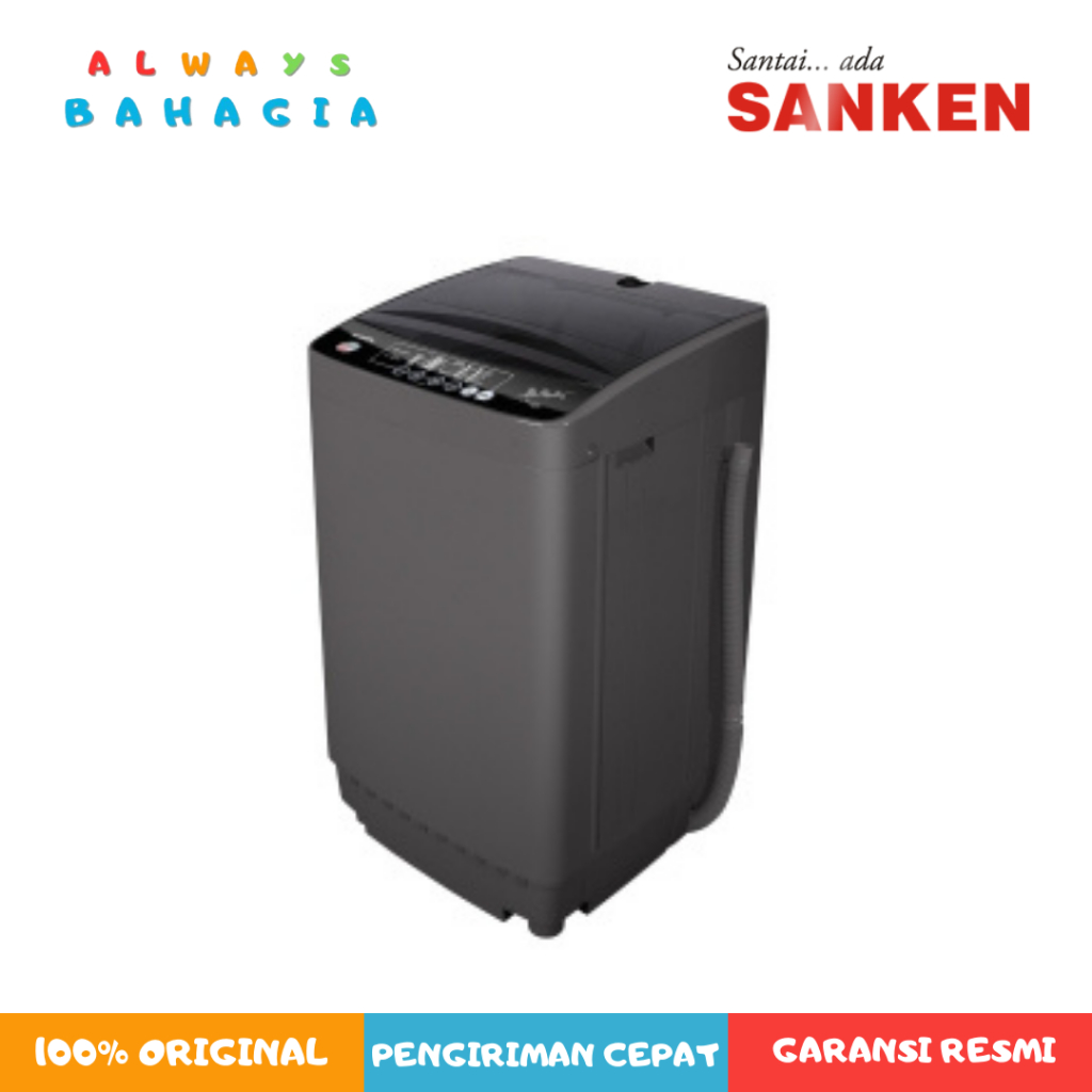 SANKEN AWS-866PP Mesin Cuci 1 tabung 8kg