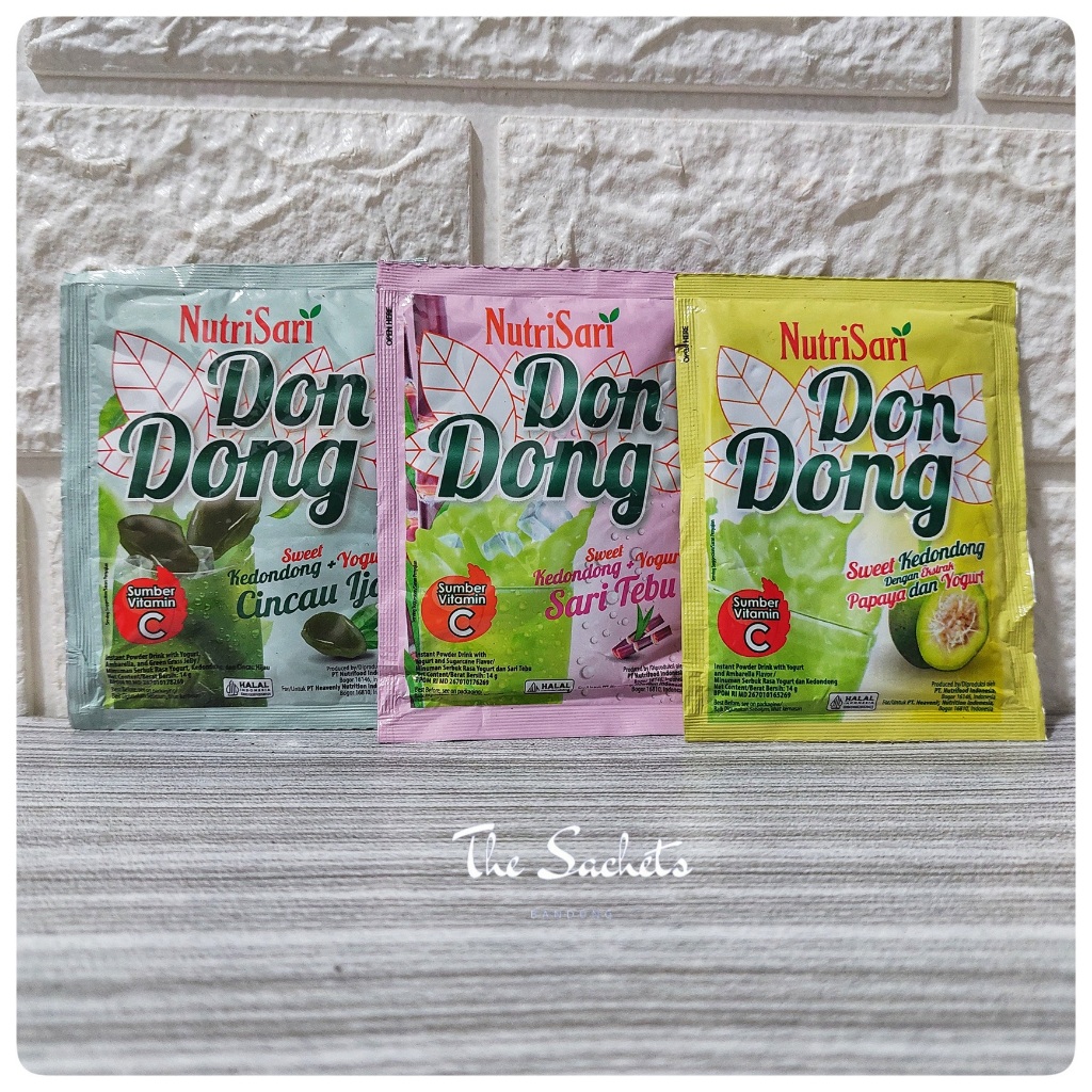 

Nutrisari DonDong Sweet Kedondong + Yogurt Sachet