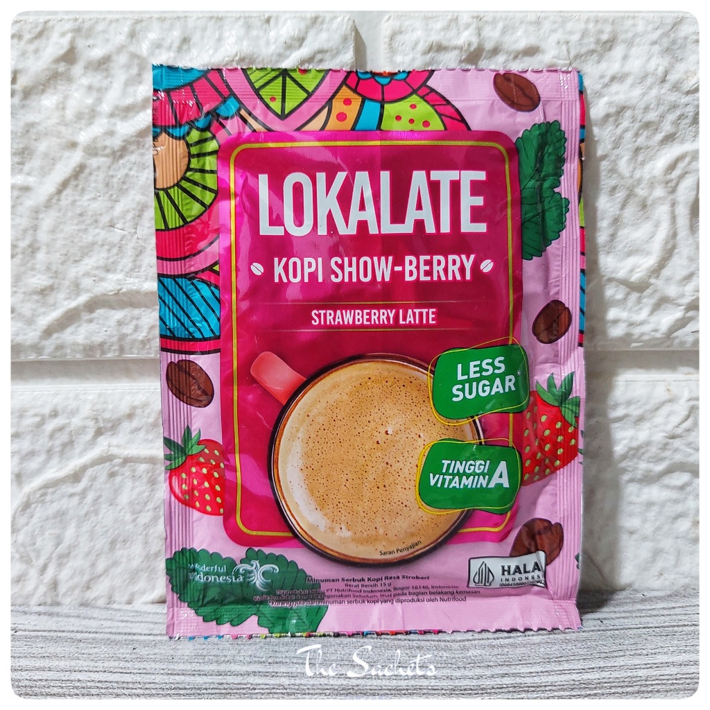 

Lokalate Kopi Show-Berry Strawberry Latte Sachet