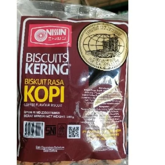 

Nissin Biskuit Kering Rasa Kopi 300 gr ED 15 FEB 26