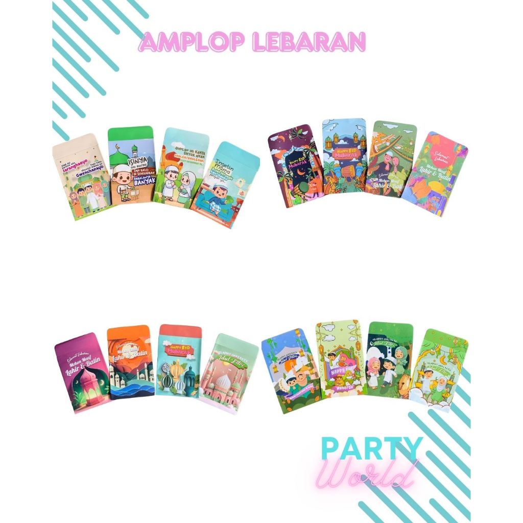 

Amplop Lebaran Idul Fitri 1pcs Amplop Medium Lipat Idul Fitri Angpao Lebaran