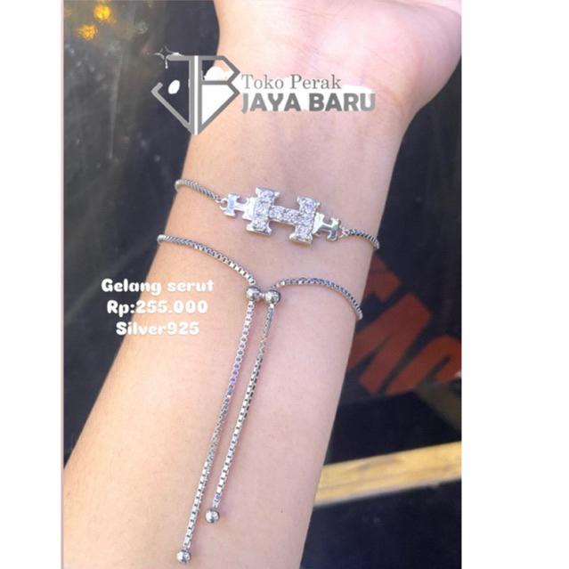 gelang serut Silver 925