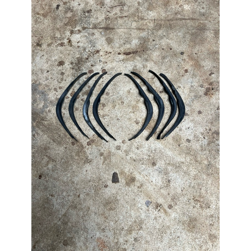 karet headlamp bagian samping civic ferio facelift 1999-2000