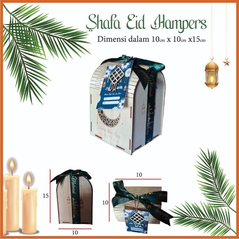 

ONLY BOX HAMPERS LEBARAN - WOODEN BOX HAMPERS