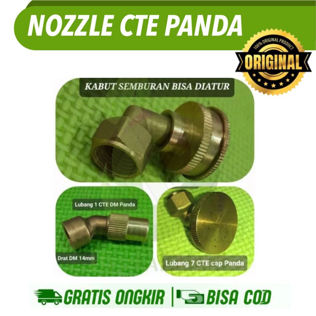 Spuyer Kabut lubang 4 dan 7 Drat 14mm Nozzle CTE Tangki Sprayer Elektrik Manual TU26 Chota Panda Tat