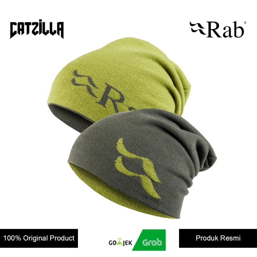 Kupluk Rab Wearya Beanie Warna Army Aspen Green