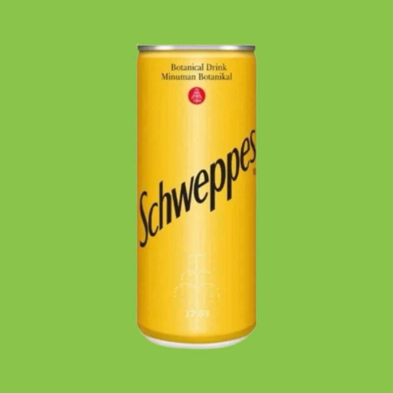 

SCHWEPPES KALENG SATU DUS/CAMPURAN MINUMAN/MIXER