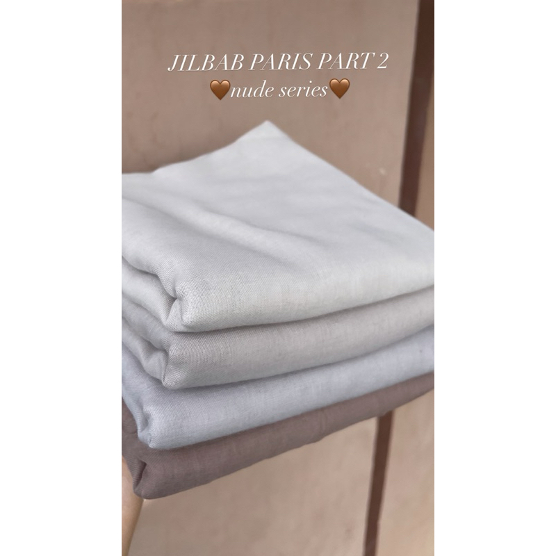Jilbab Paris Jepang Jadul Premium