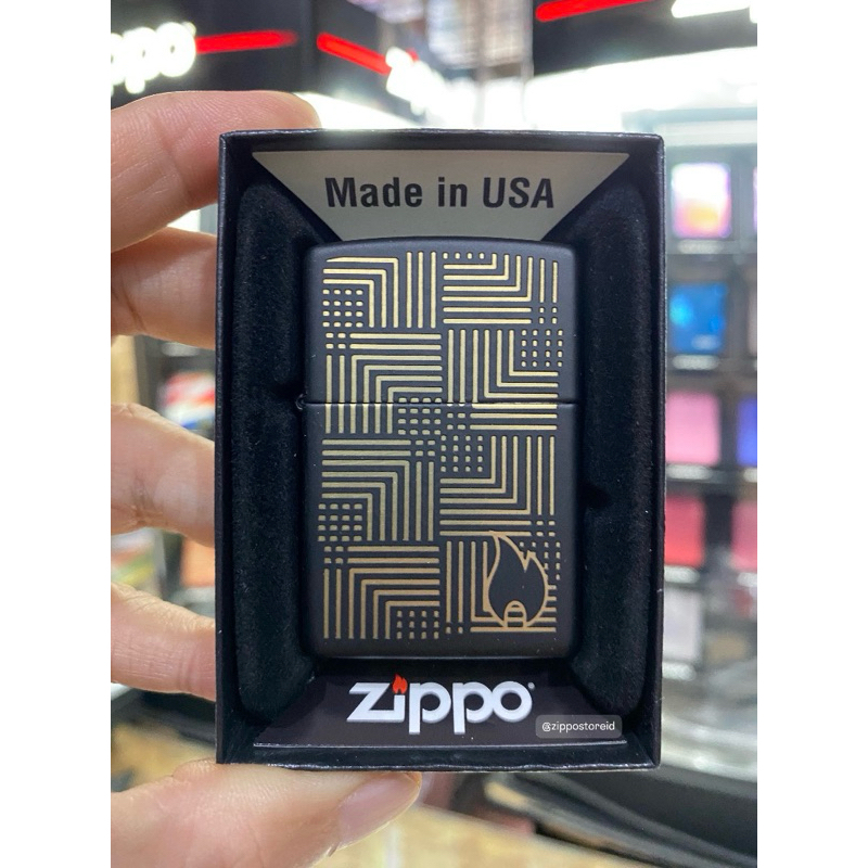 Zippo 46478 Fancy Zippo Design ~ Original 100% Made In USA