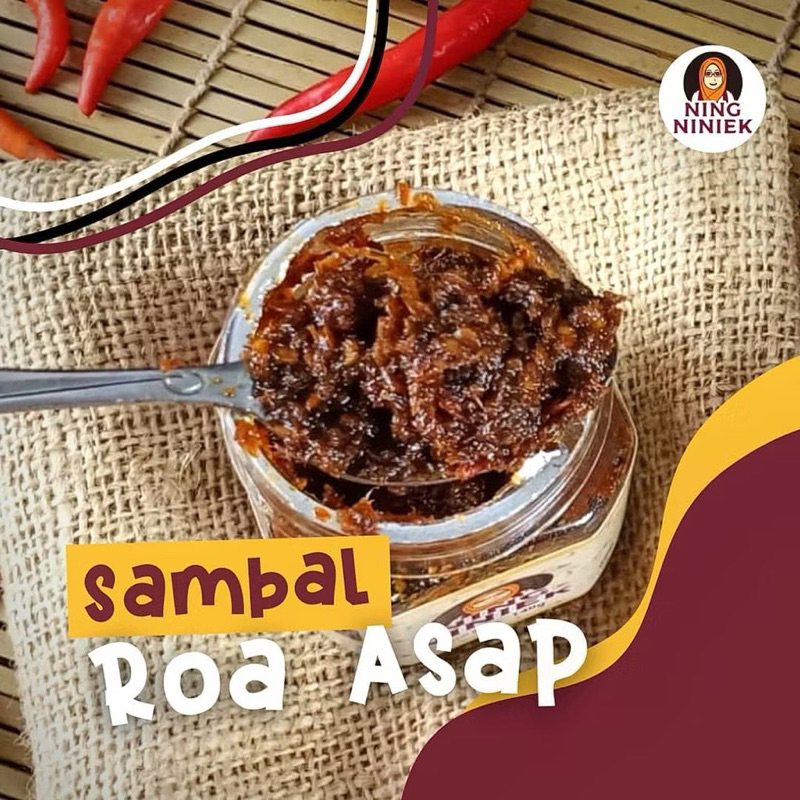 

SAMBAL ROA / SAMBAL IKAN ASAP - PEDAS NING NINIEK