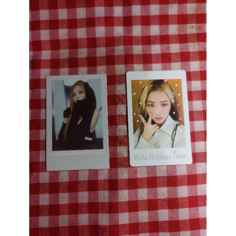 [READY] POLAROID OFFICIAL JENNIE BLACKPINK & RYUJIN ITZY