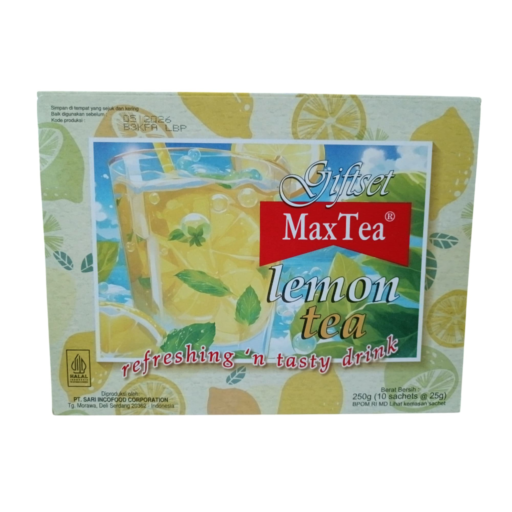 

Max Tea lemon Tea Giftset 250g (10scx25g)