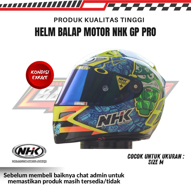 Helm NHK Gp Pro Equalizier (New/ExRace)