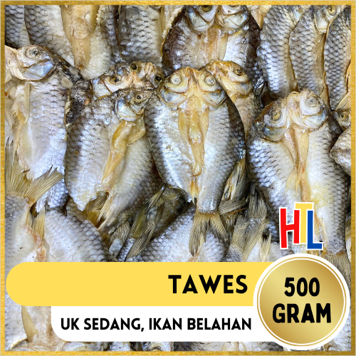 

Ikan Asin Tawes Super | Wader | Bader 500g