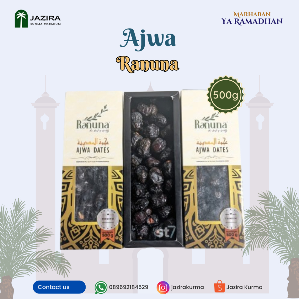 

Kurma Ajwa Ranuna 500 Gram