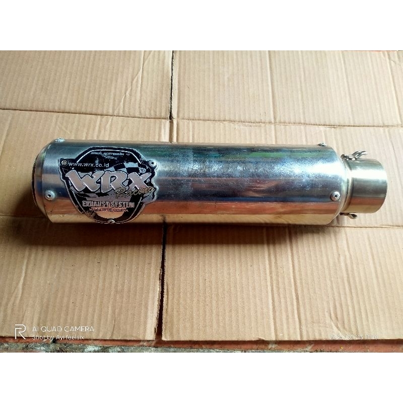silincer knalpot wrx gp6 original second