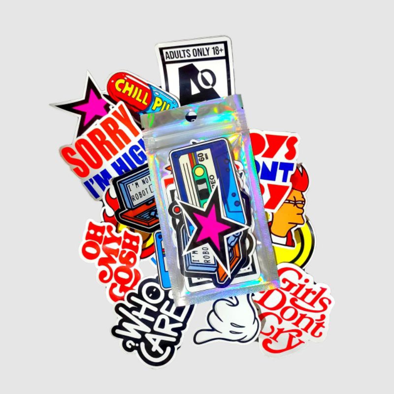 

Sticker POP ART Series Season 1 isi (15 pcs)