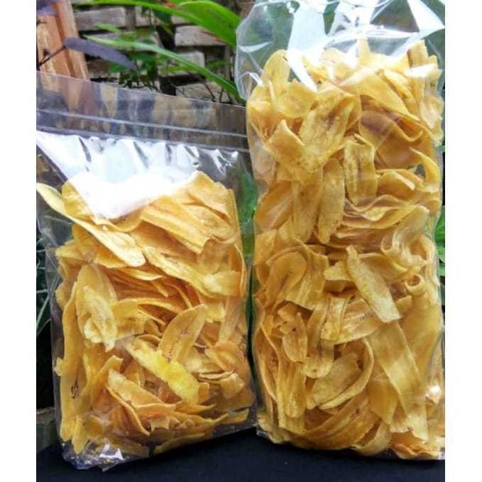 

Keripik pisang kepok Asin Gurih kemasan 1kg Khas Jawa Barat