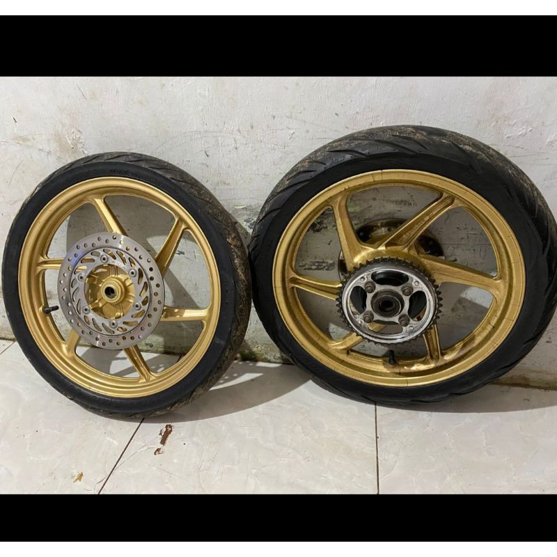 Roda velg set ban 2nd ori cb150r old k15 limited edition