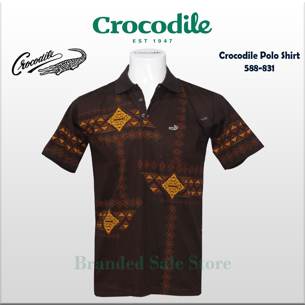 Baju Kaos Kerah Pria - Men Polo Shirt Original CROCODILE 588-831-49