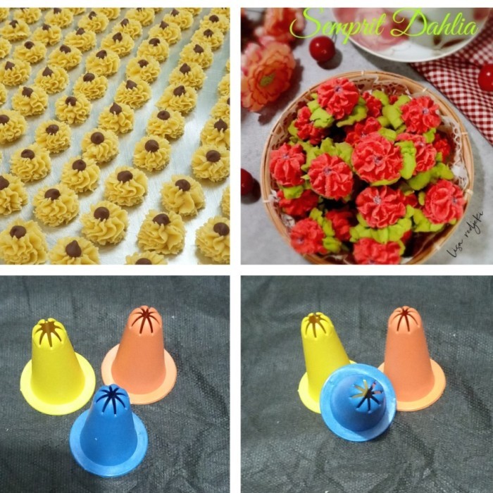 ANS - COD spuit kue semprit plastik / cetakan kue semprit