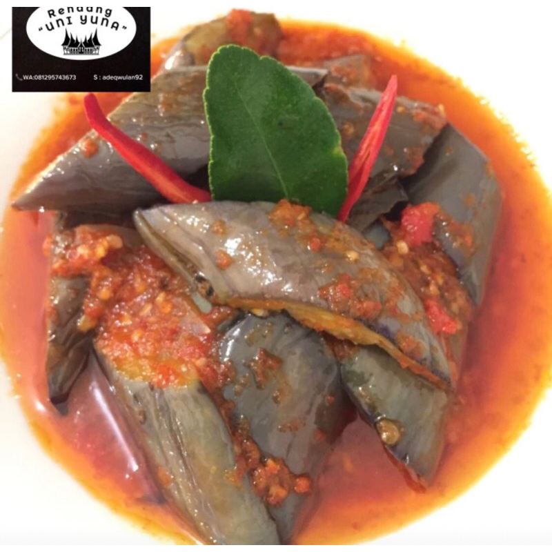 

TERONG BALADO PADANG 300gr - dimasak setiap hari