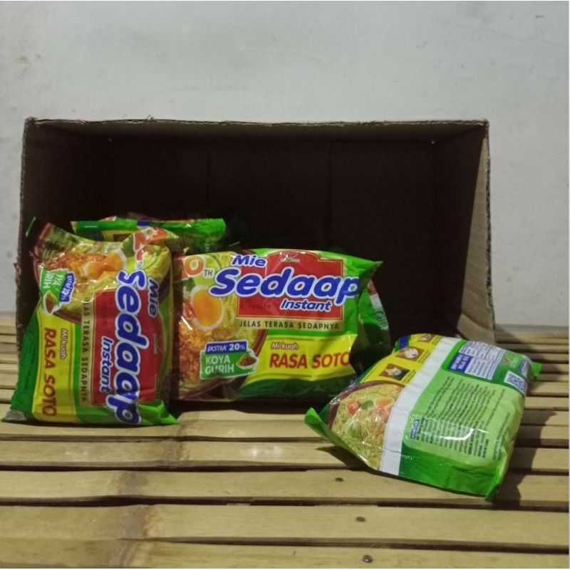 

SEDAAP MIE INSTANT RASA SOTO 1 DUS ISI 40