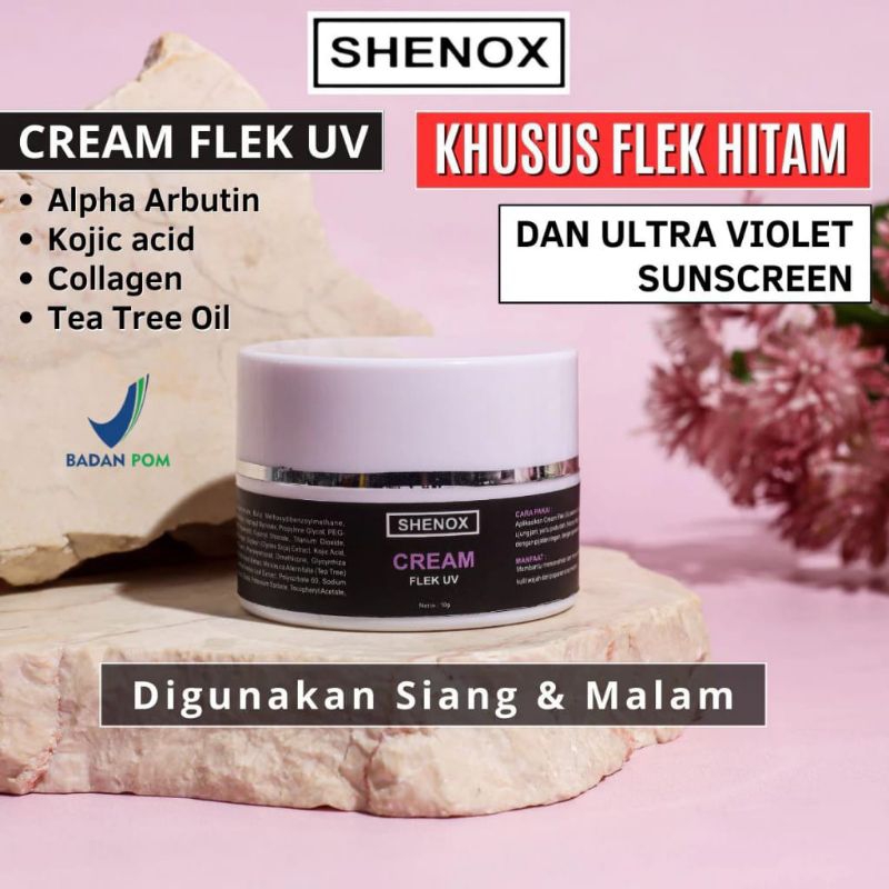 ￼Shenox Skincare Flek Hitam Cream Flek UV - Krim Flek Hitam