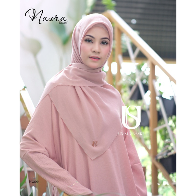 NAZRA SCARF by Umma Syari | voal syari | voal polos syari