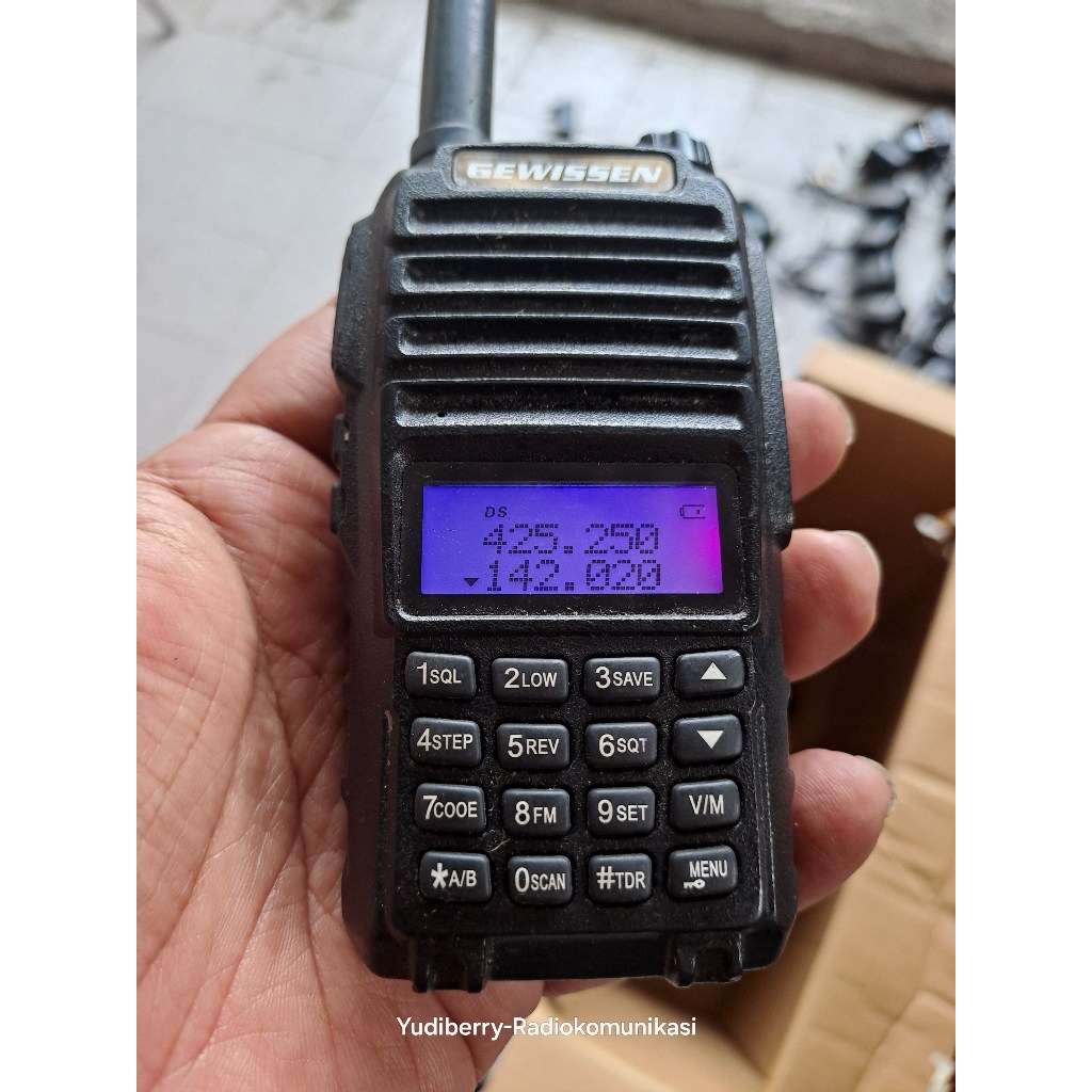 HT GEWISSEN G7500 DUAL BAND GEWISSEN G 7500 NORMAL MURAH BEKAS