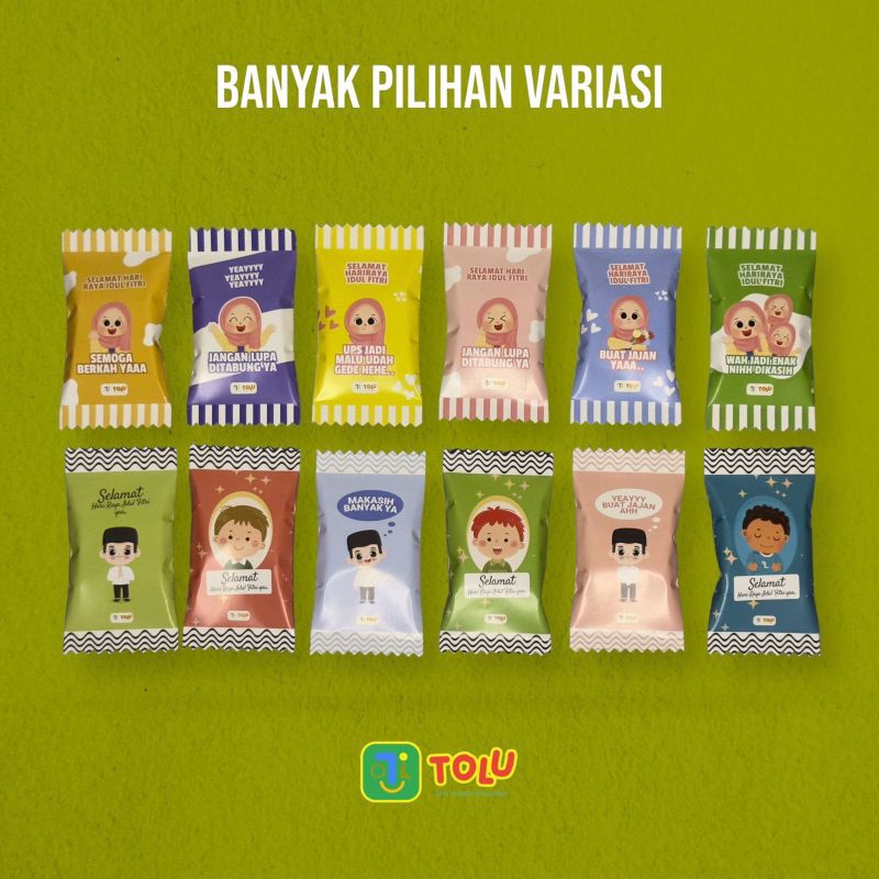 

Amplop Anak THR lebaran | Amplop Permen | Amplop unik isi 12pcs MIX Random