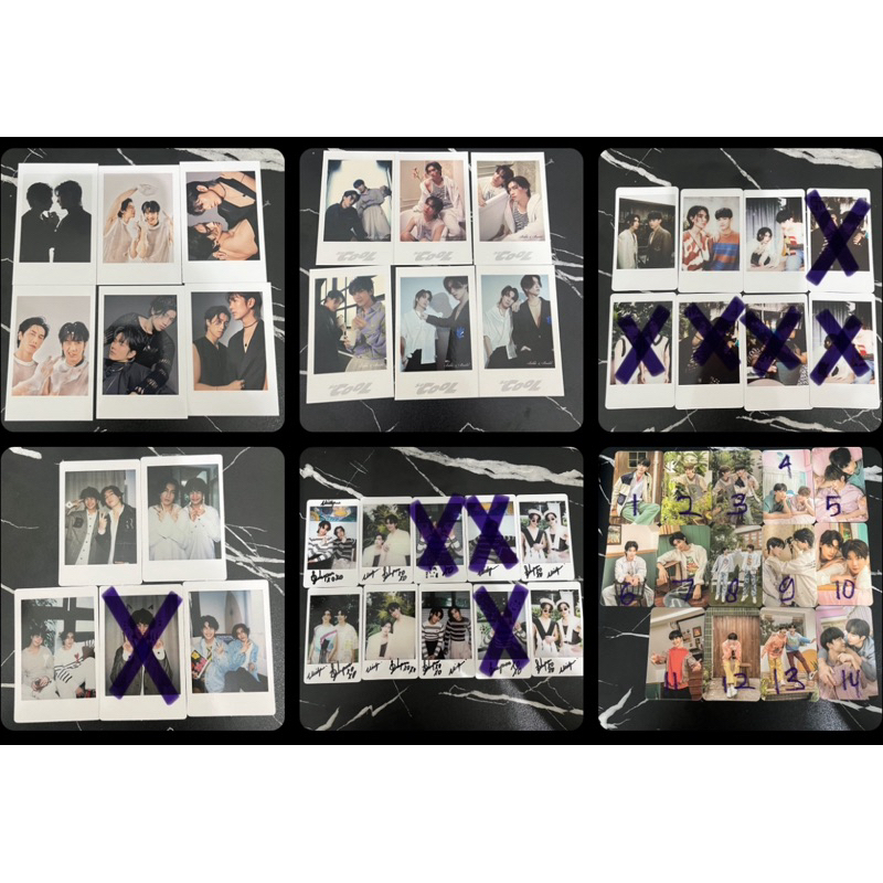 official photocard pc pola bible build jeff satur barcode zee pruk nunew max nat tutor yim view star