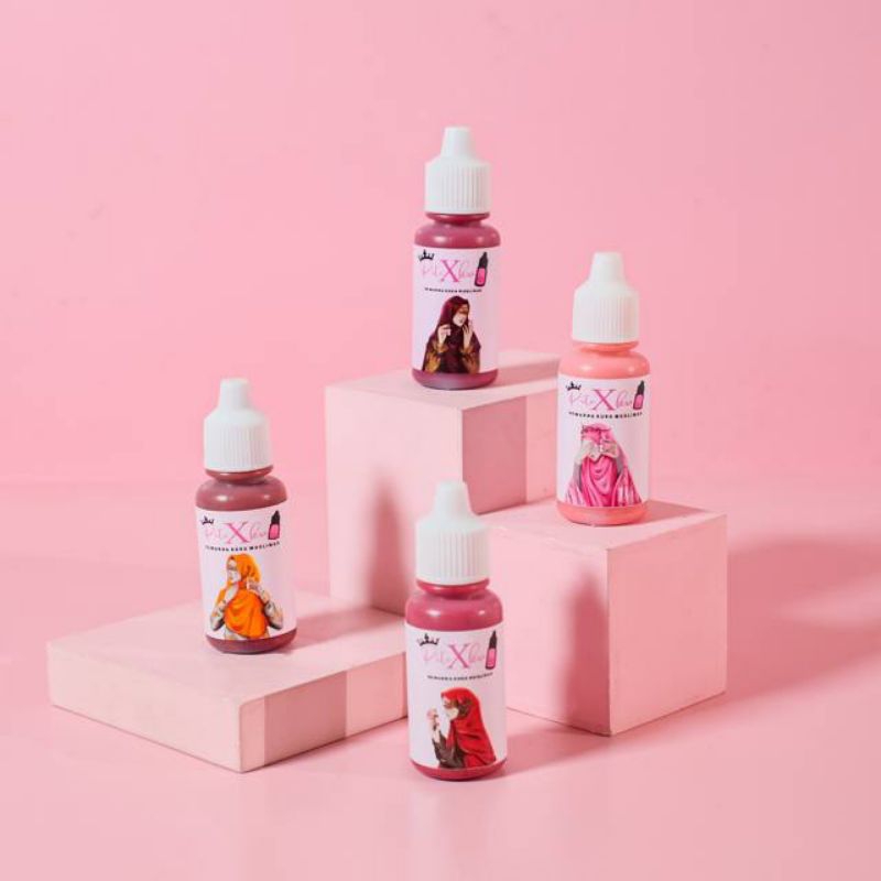 Pitexku Inai Kuku Muslimah Maroon, Red, Brown, Pink & Orange || IsMii_Collection