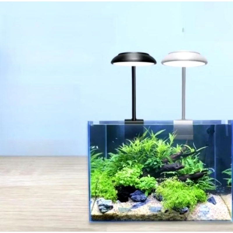 lampu mini led jepit 3mode akuarium aquarium aquascape