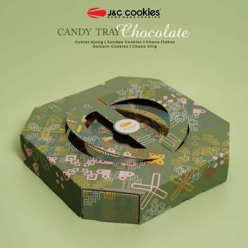 Jnc Cookies Candy Tray