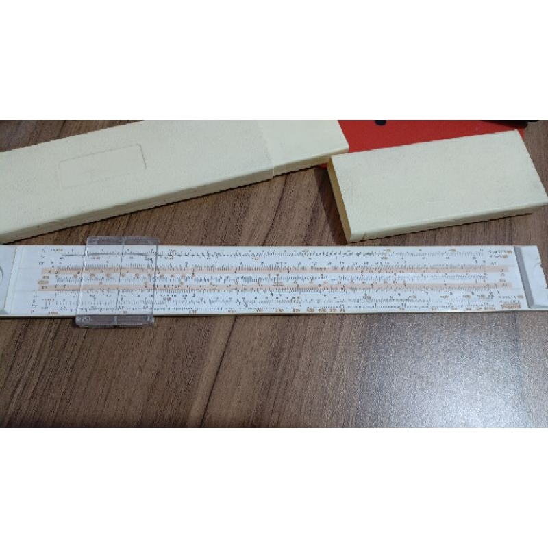 

Preloved-Faber Castell "logarithmic "slide rule