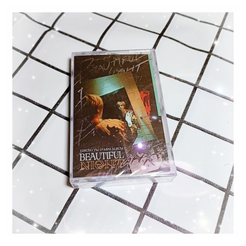 Yesung Super Junior Cassette Album Beautiful Night