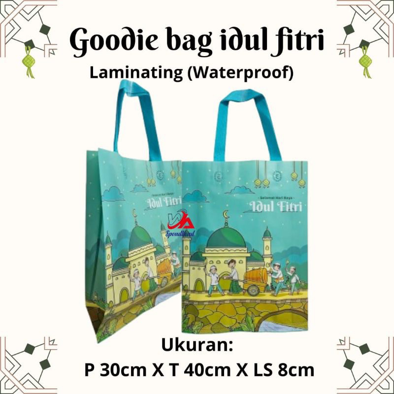 

Goodie bag IDUL FITRI LAMINASI / laminating waterproof (LEBARAN)