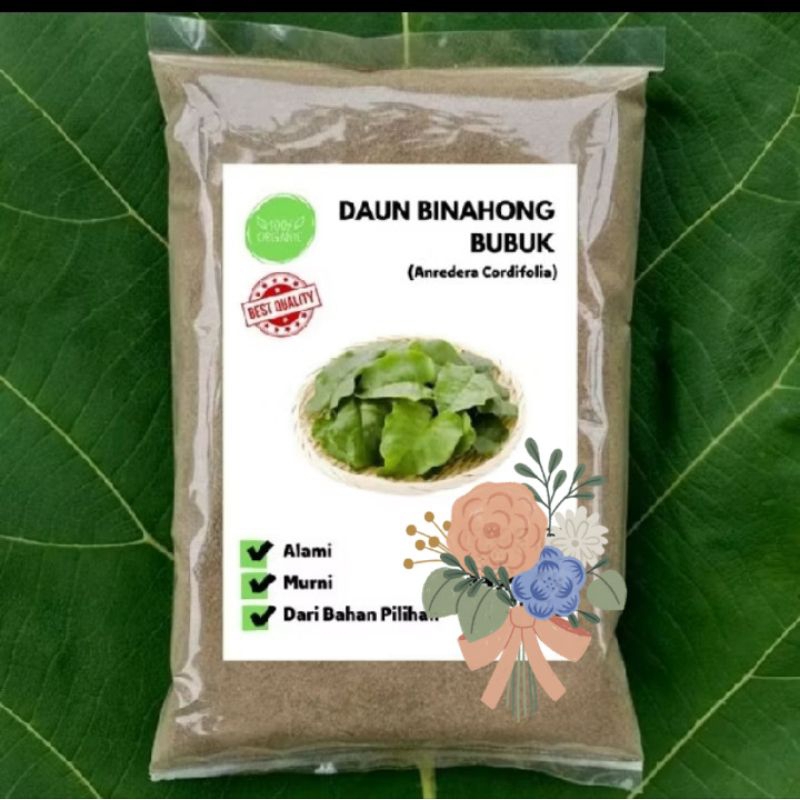 

daun binahong segar 100lembar/binahong bubuk murni 1kg/binahong kering kualitas bagus