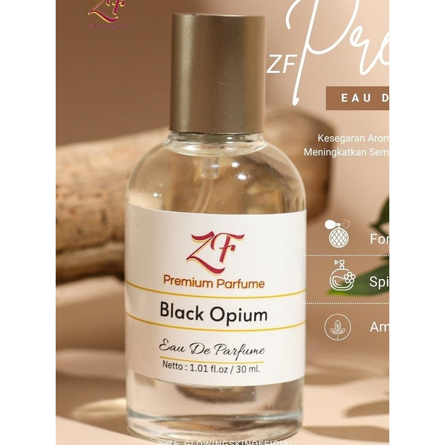 Zf parfum Black Opium 30ml 100% original halal