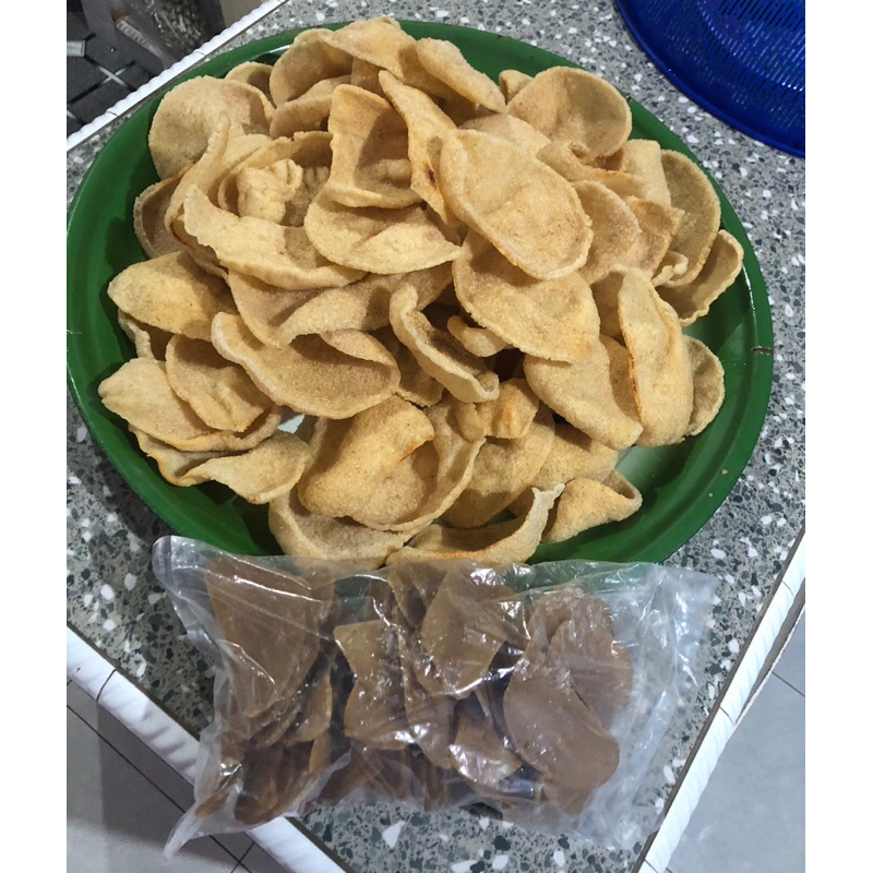

Kempelang telur kepiting/kerupuk